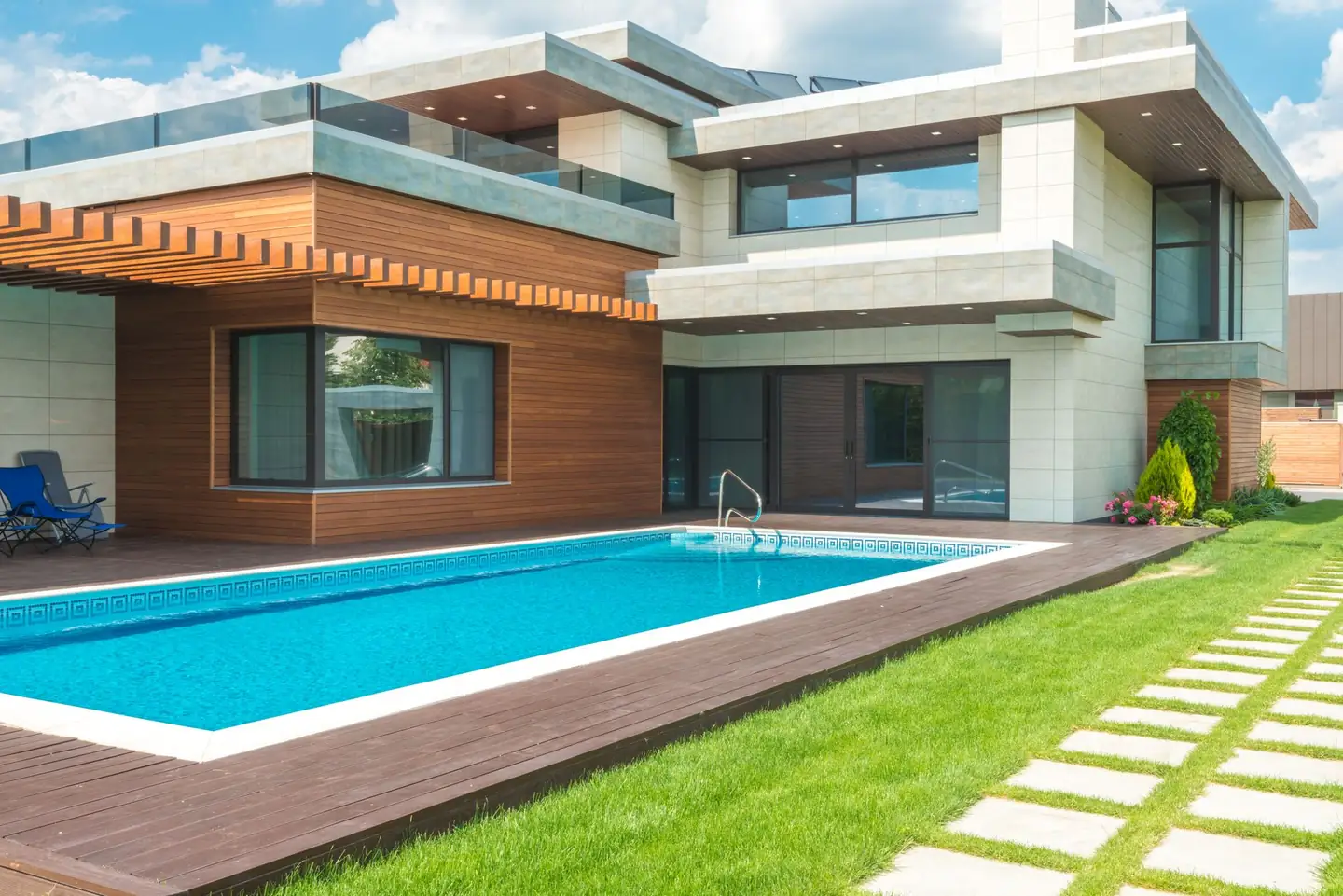 Swimming pool built in Arkstone, NSW